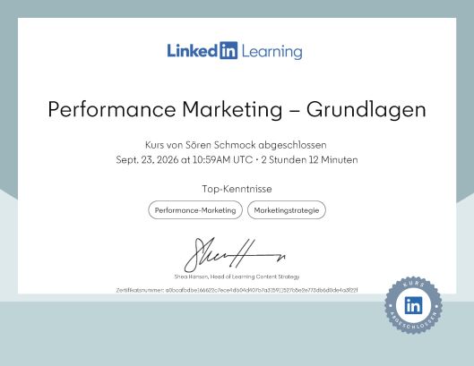Performance Marketing – Grundlagen
